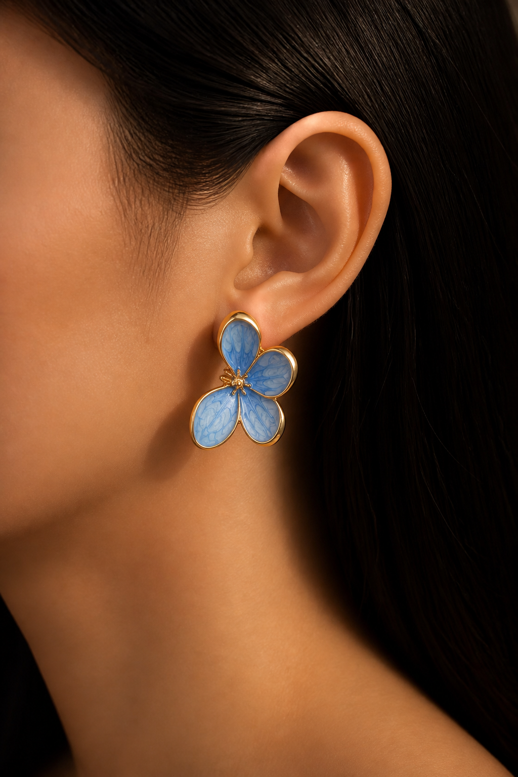 Boucles D’Oreilles Fleurs