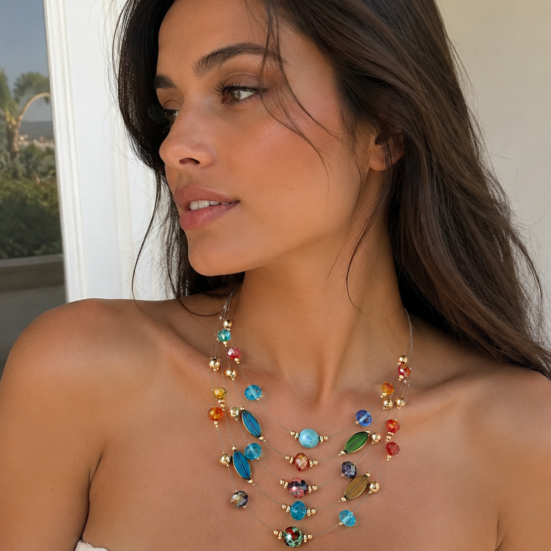 Collier Cristal sauvages