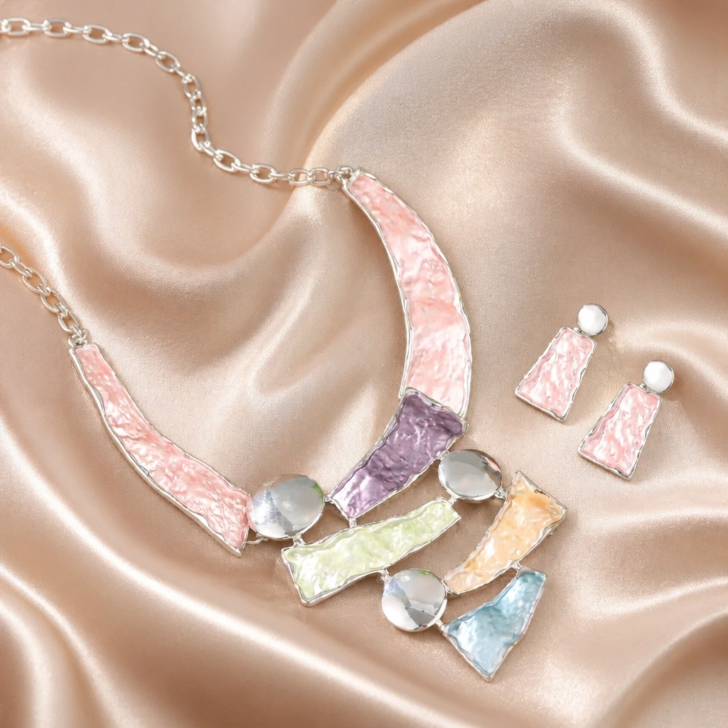 Ensemble Collier Et Boucles D’Oreilles